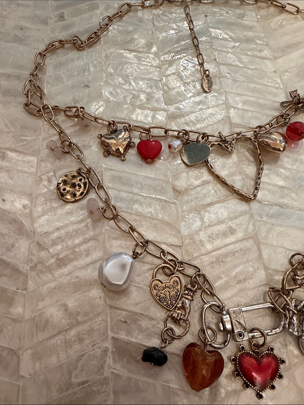 Free People Natural Maxamillion Charm Necklace - Picture 4 of 5